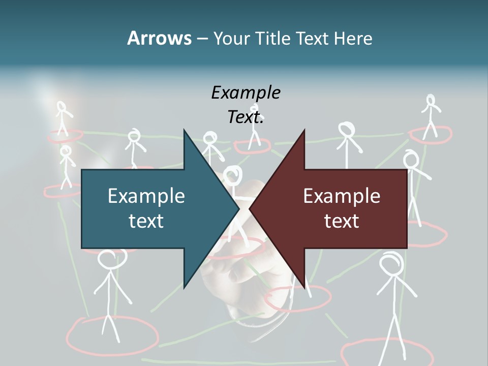 Connect Team Support PowerPoint Template