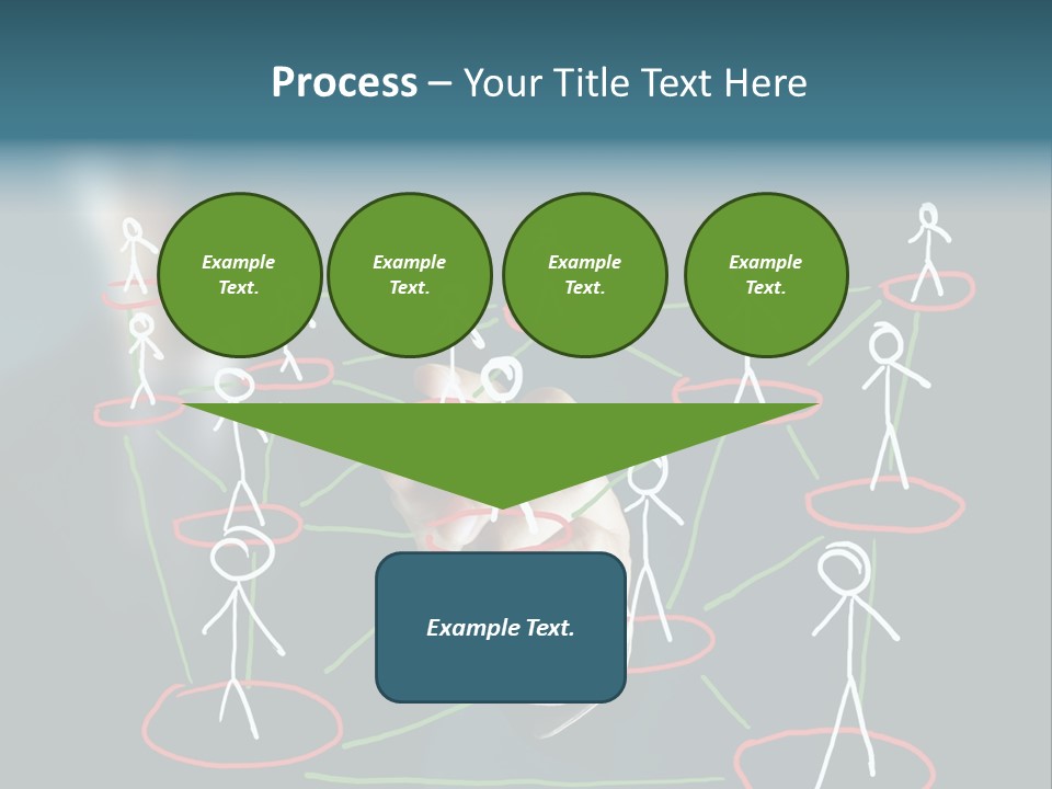 Connect Team Support PowerPoint Template
