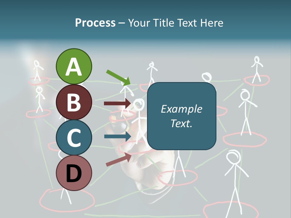 Connect Team Support PowerPoint Template
