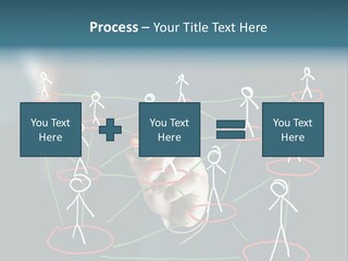 Connect Team Support PowerPoint Template