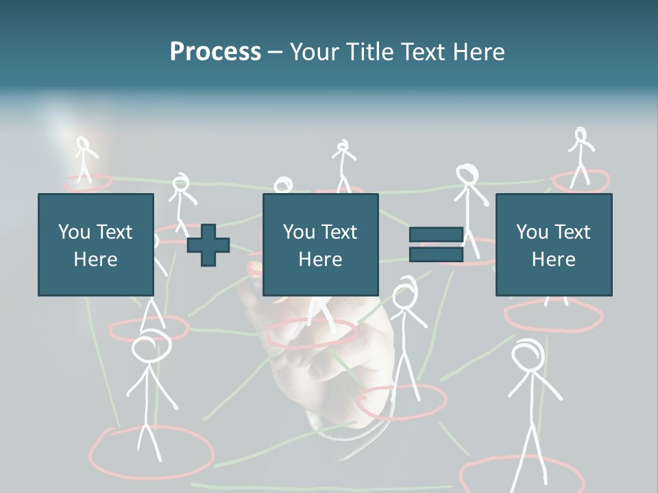 Connect Team Support PowerPoint Template