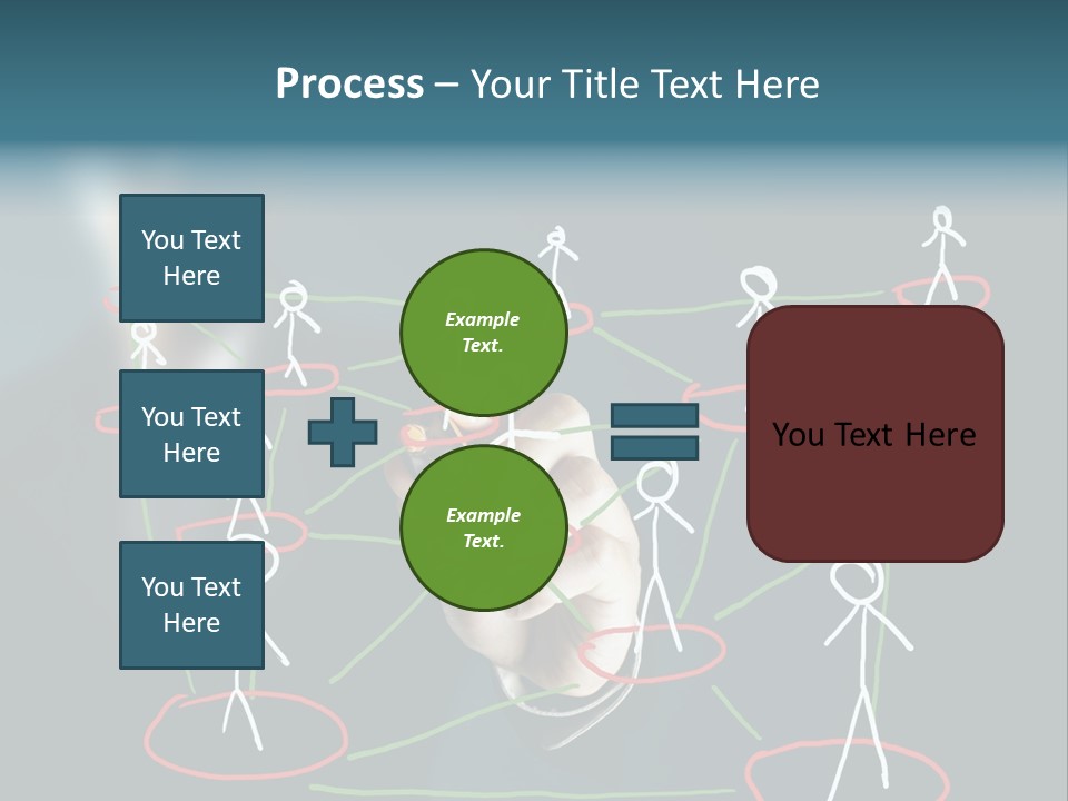 Connect Team Support PowerPoint Template
