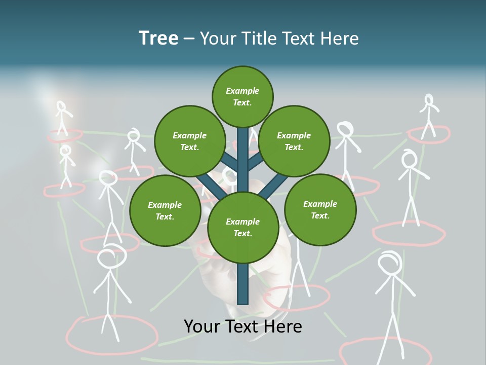 Connect Team Support PowerPoint Template