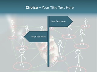 Connect Team Support PowerPoint Template
