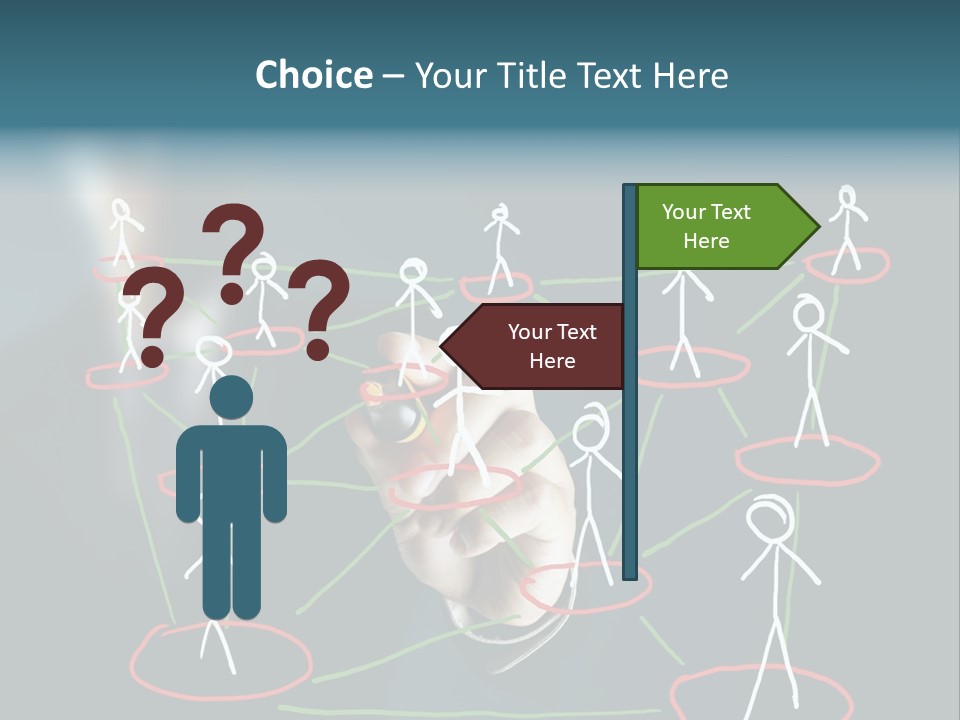 Connect Team Support PowerPoint Template