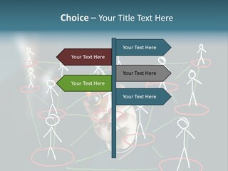 Connect Team Support PowerPoint Template