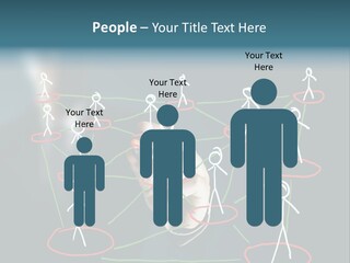 Connect Team Support PowerPoint Template
