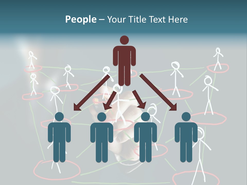 Connect Team Support PowerPoint Template