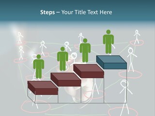 Connect Team Support PowerPoint Template