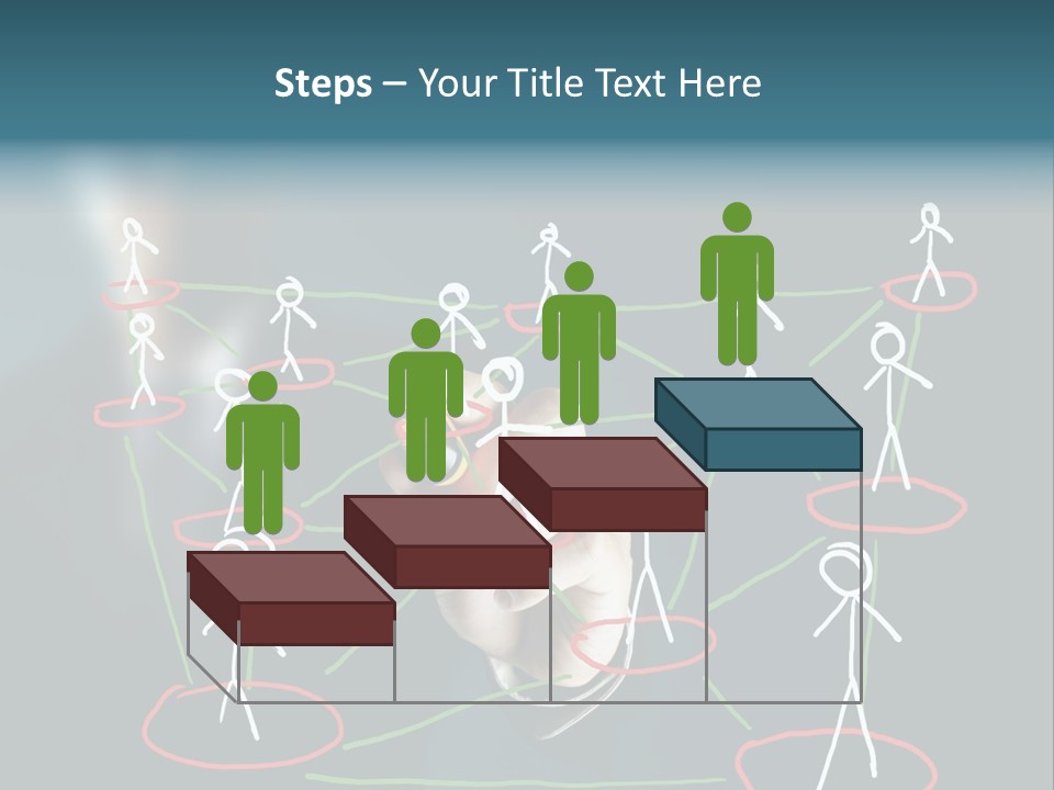 Connect Team Support PowerPoint Template