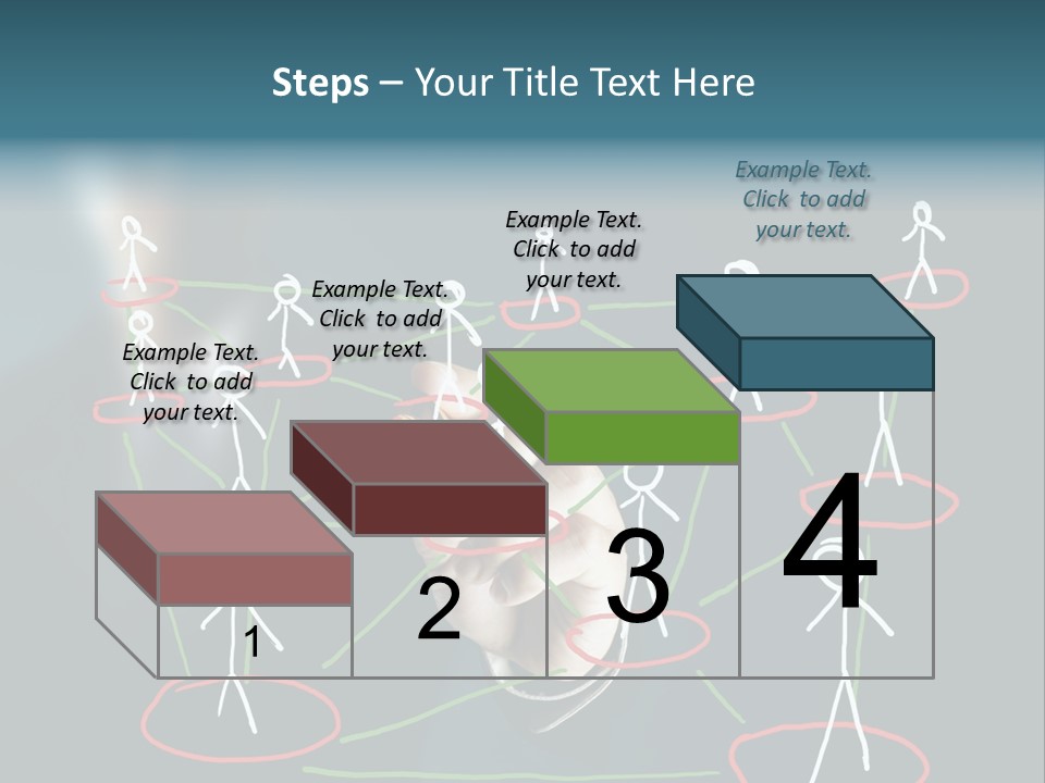 Connect Team Support PowerPoint Template