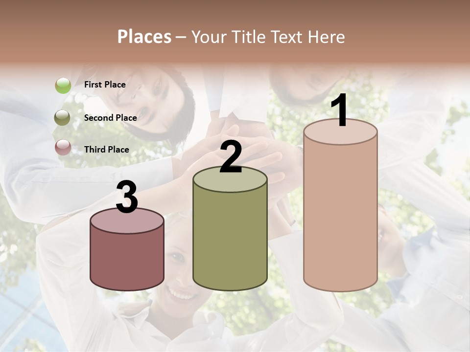 Businesspeople Unity Agree PowerPoint Template