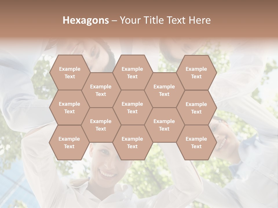 Businesspeople Unity Agree PowerPoint Template