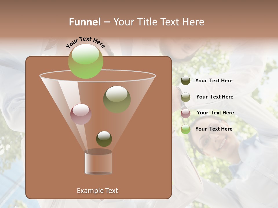 Businesspeople Unity Agree PowerPoint Template