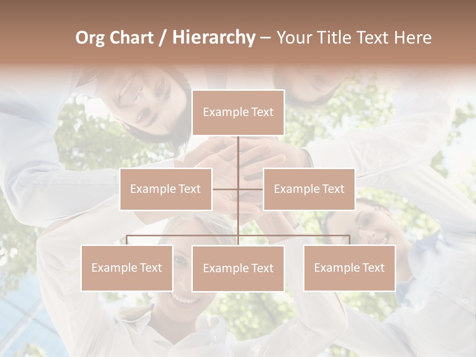 Businesspeople Unity Agree PowerPoint Template