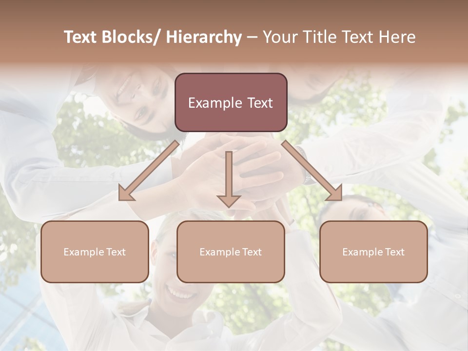 Businesspeople Unity Agree PowerPoint Template
