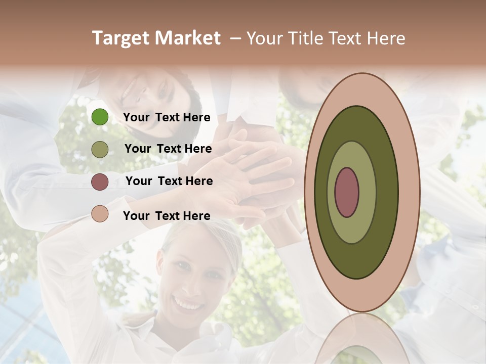 Businesspeople Unity Agree PowerPoint Template