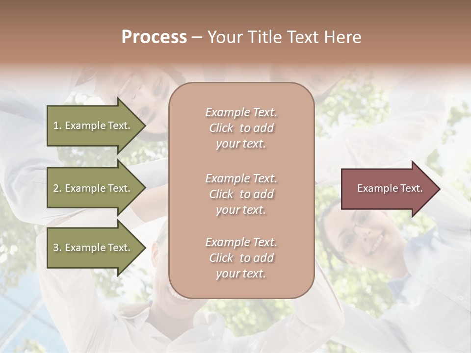 Businesspeople Unity Agree PowerPoint Template