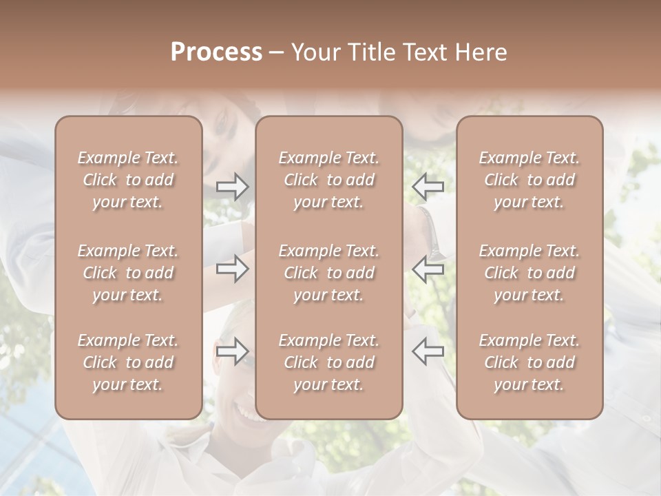 Businesspeople Unity Agree PowerPoint Template