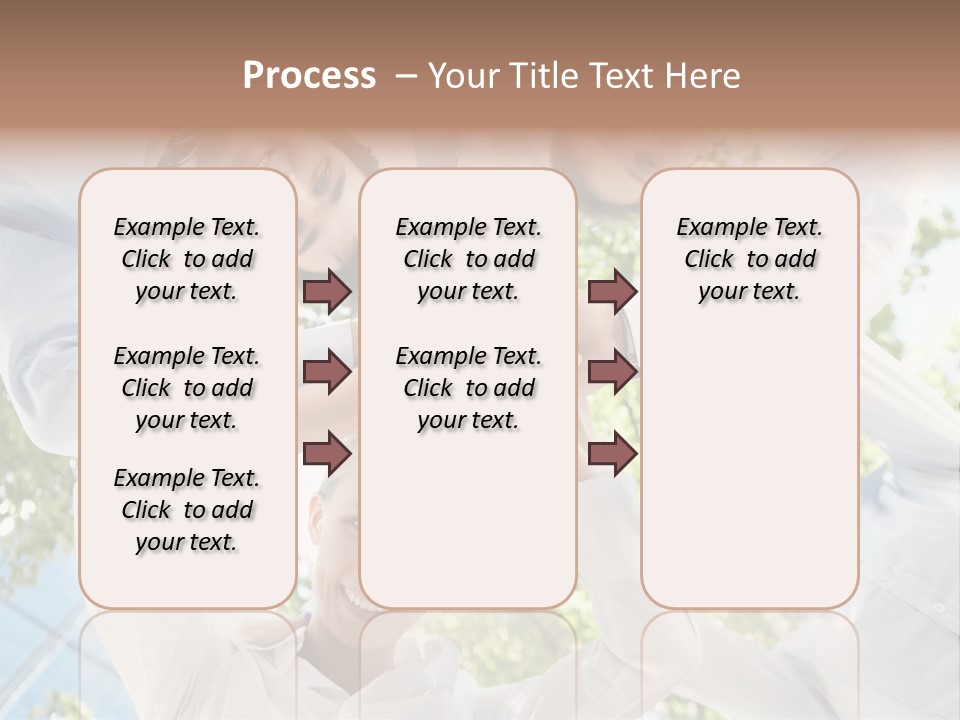 Businesspeople Unity Agree PowerPoint Template