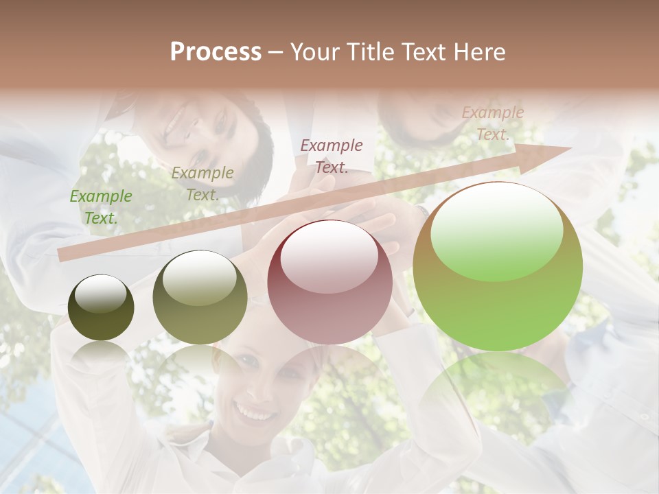 Businesspeople Unity Agree PowerPoint Template