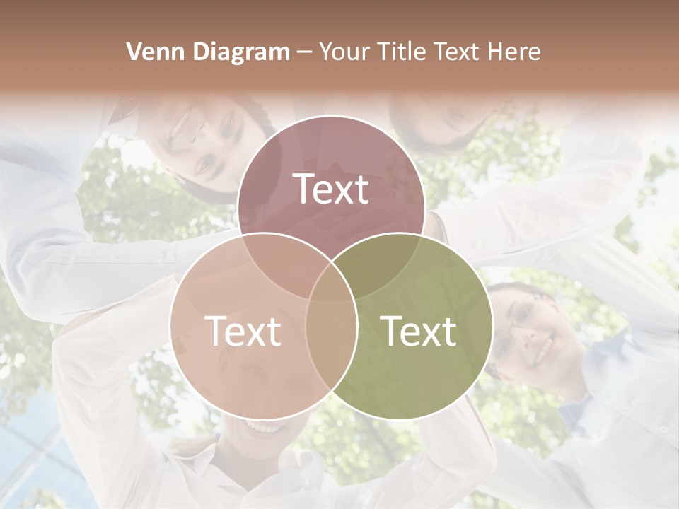 Businesspeople Unity Agree PowerPoint Template