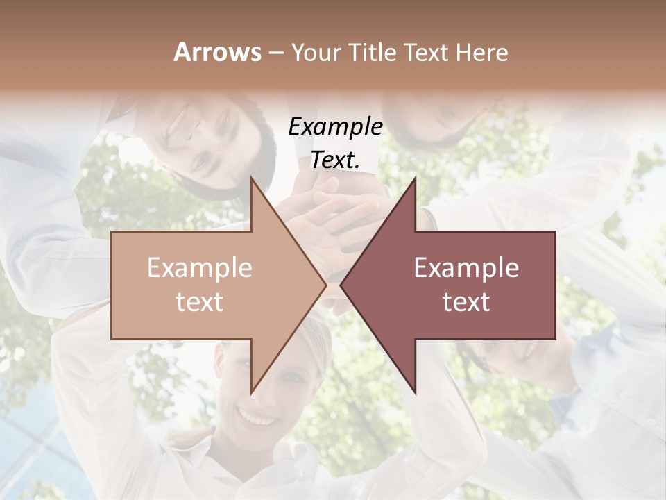 Businesspeople Unity Agree PowerPoint Template