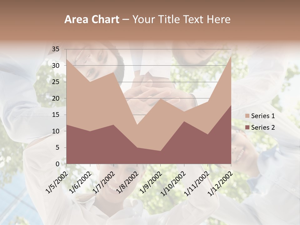 Businesspeople Unity Agree PowerPoint Template