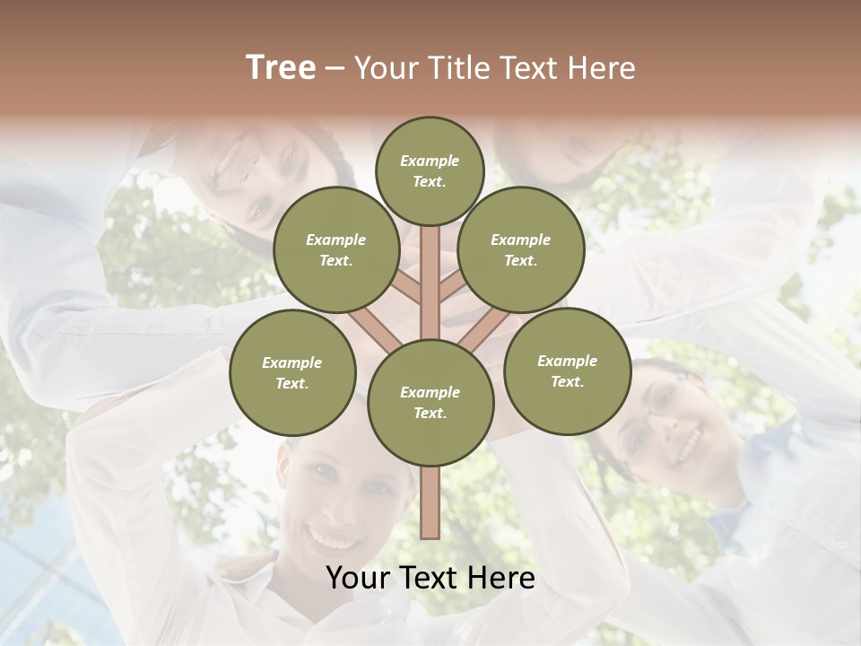 Businesspeople Unity Agree PowerPoint Template