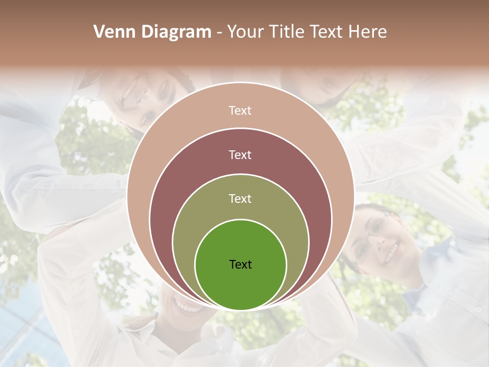 Businesspeople Unity Agree PowerPoint Template