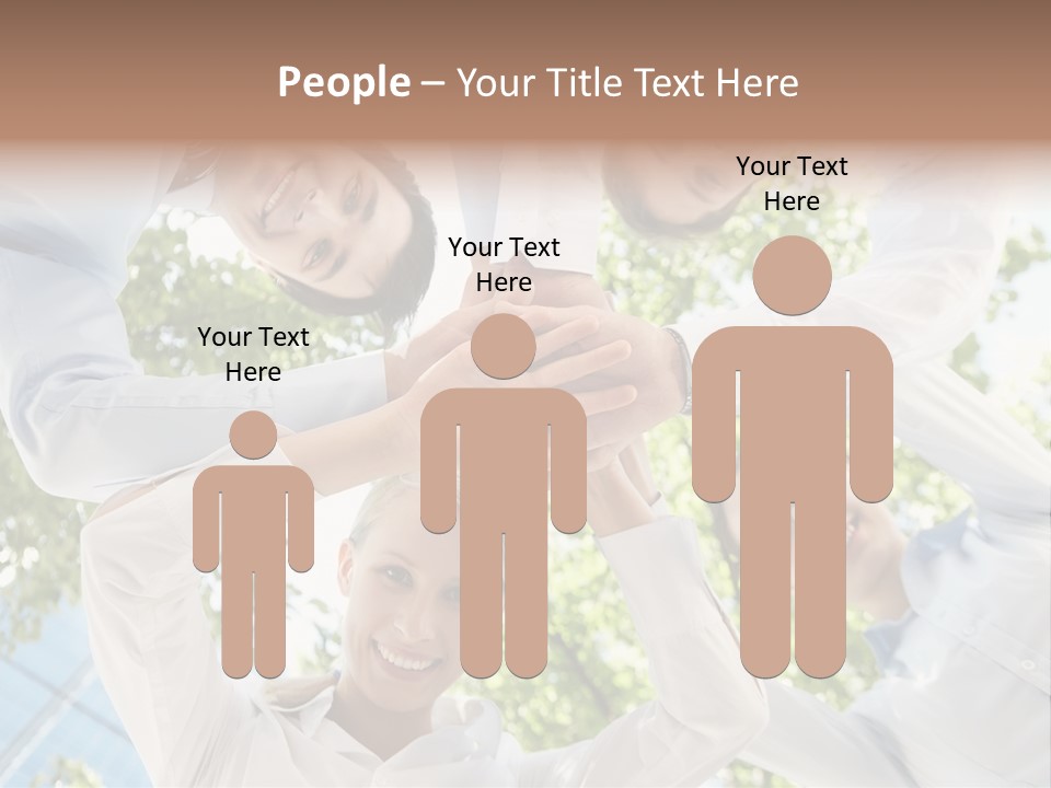 Businesspeople Unity Agree PowerPoint Template