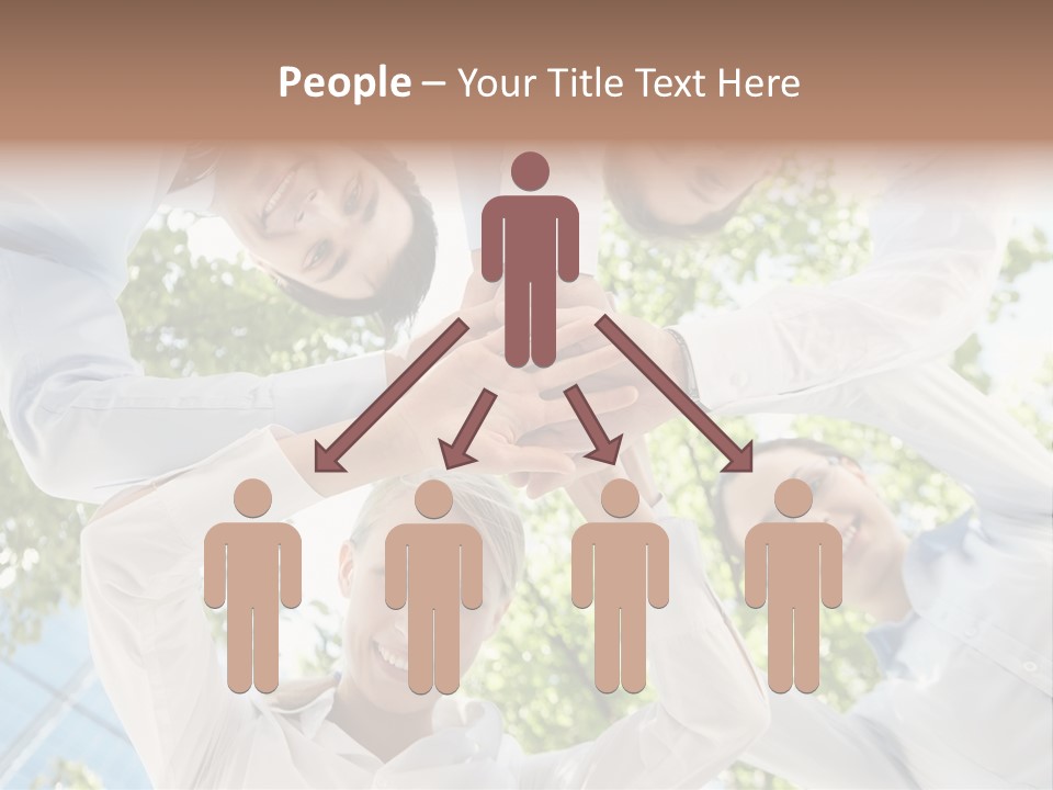 Businesspeople Unity Agree PowerPoint Template