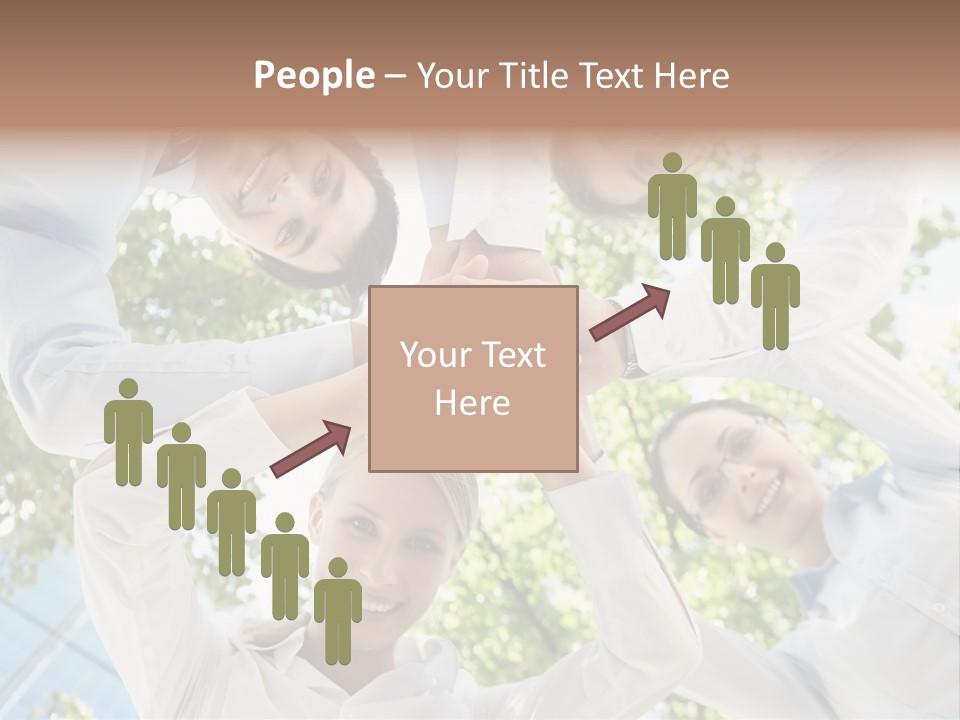 Businesspeople Unity Agree PowerPoint Template