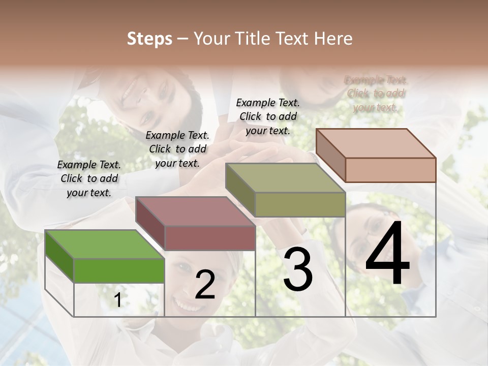 Businesspeople Unity Agree PowerPoint Template