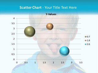 Cheerful Boy Tongue PowerPoint Template