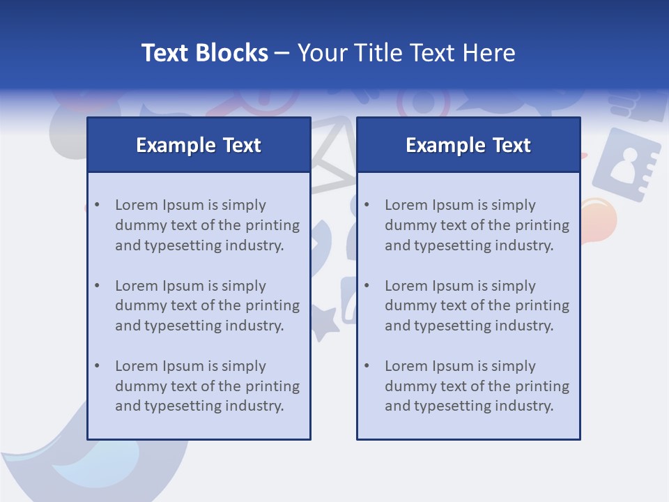 Display Like Telecommunication PowerPoint Template