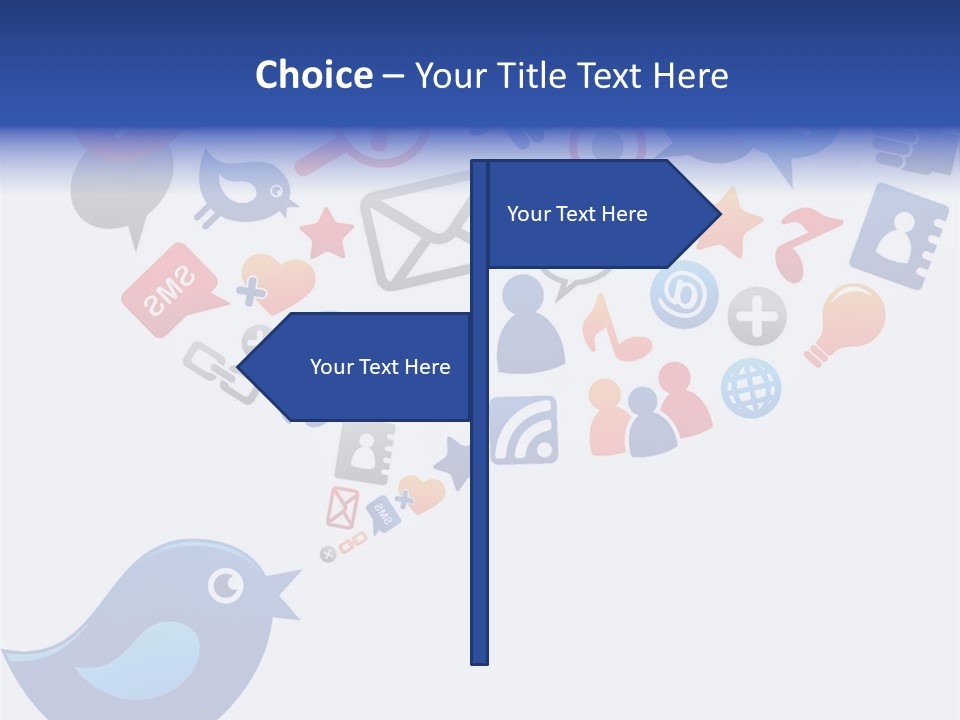 Display Like Telecommunication PowerPoint Template