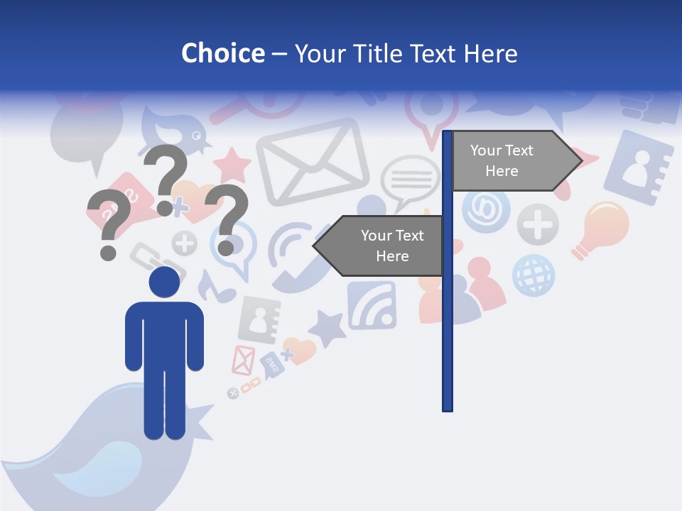 Display Like Telecommunication PowerPoint Template