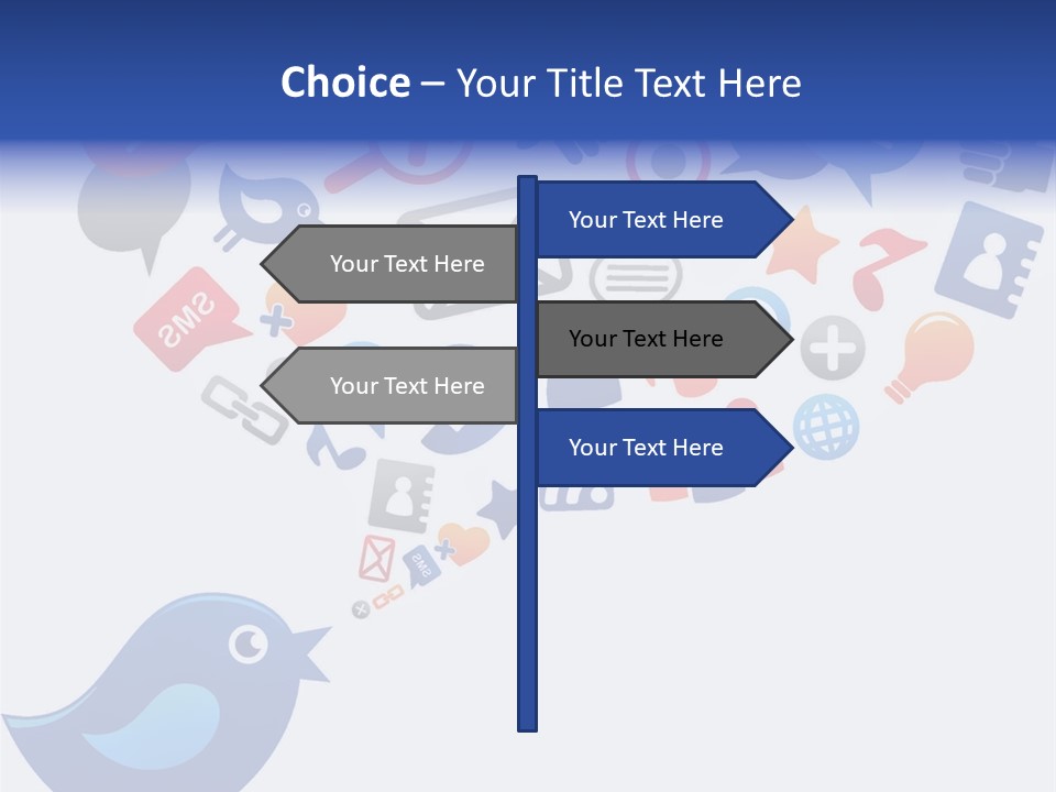 Display Like Telecommunication PowerPoint Template