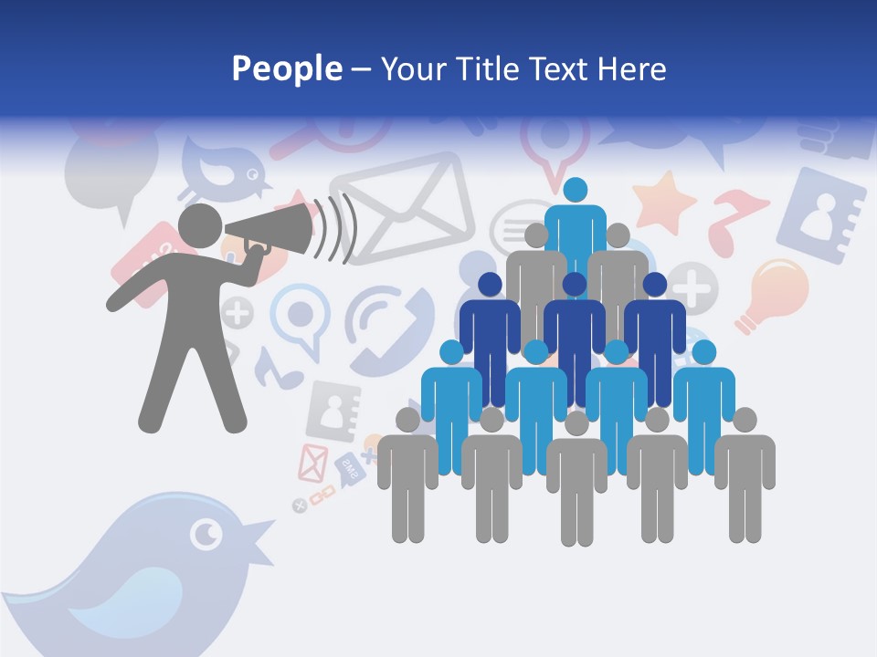 Display Like Telecommunication PowerPoint Template