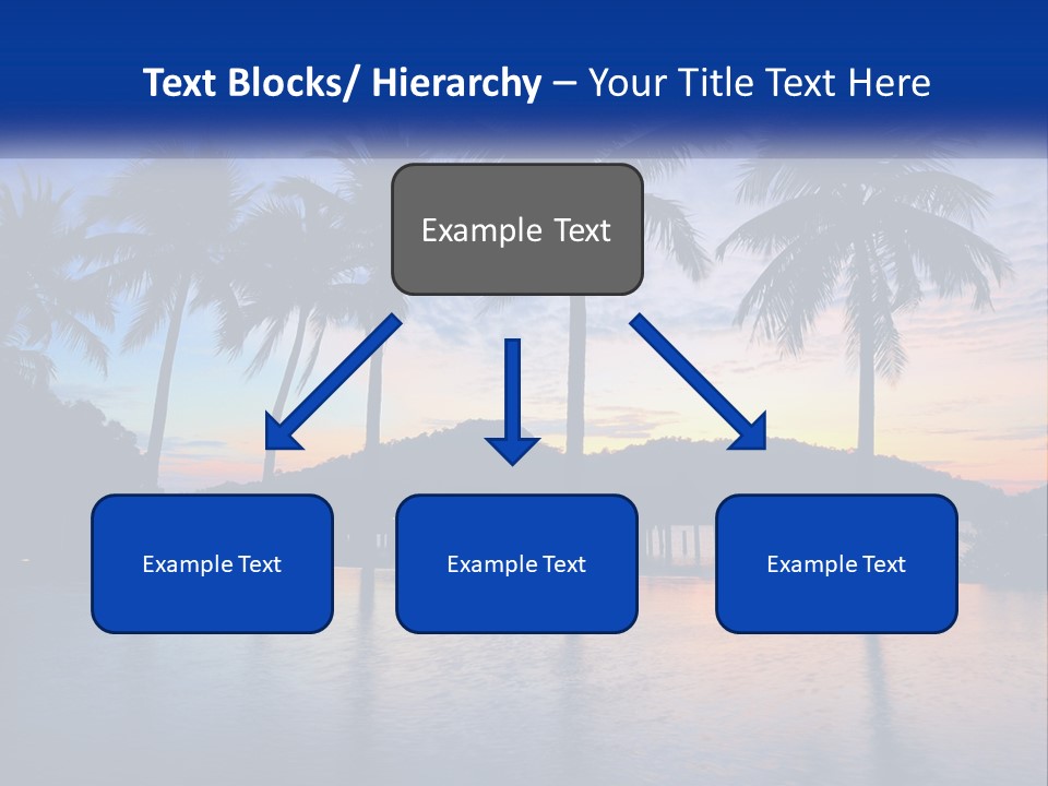 Ocean Beach Wallpaper PowerPoint Template