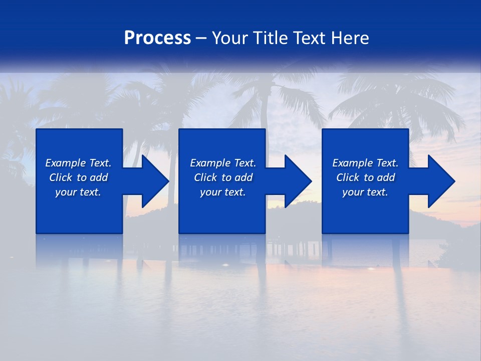 Ocean Beach Wallpaper PowerPoint Template