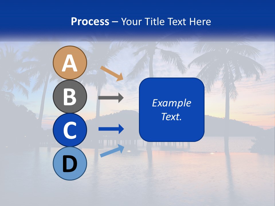 Ocean Beach Wallpaper PowerPoint Template