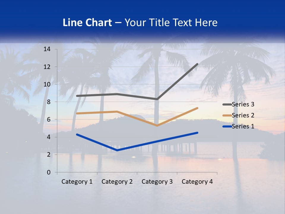 Ocean Beach Wallpaper PowerPoint Template
