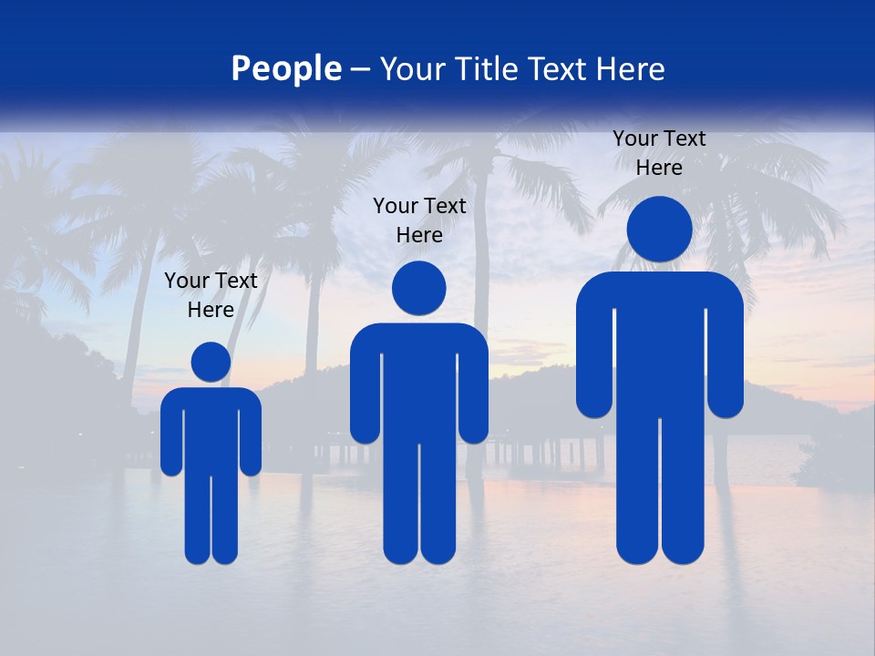 Ocean Beach Wallpaper PowerPoint Template