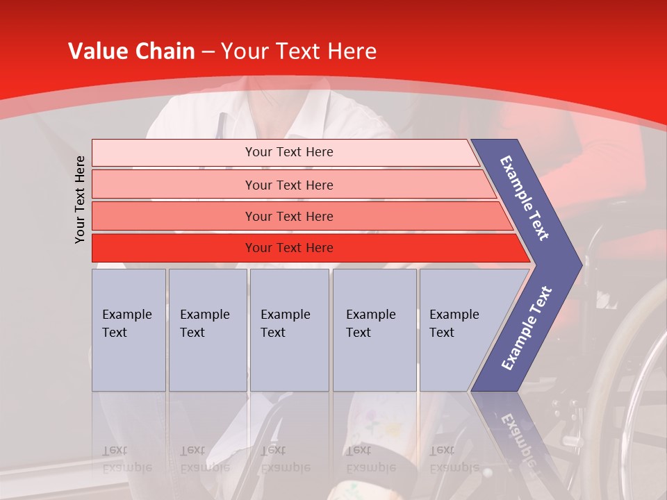 Handicapped Women Orthopedics PowerPoint Template