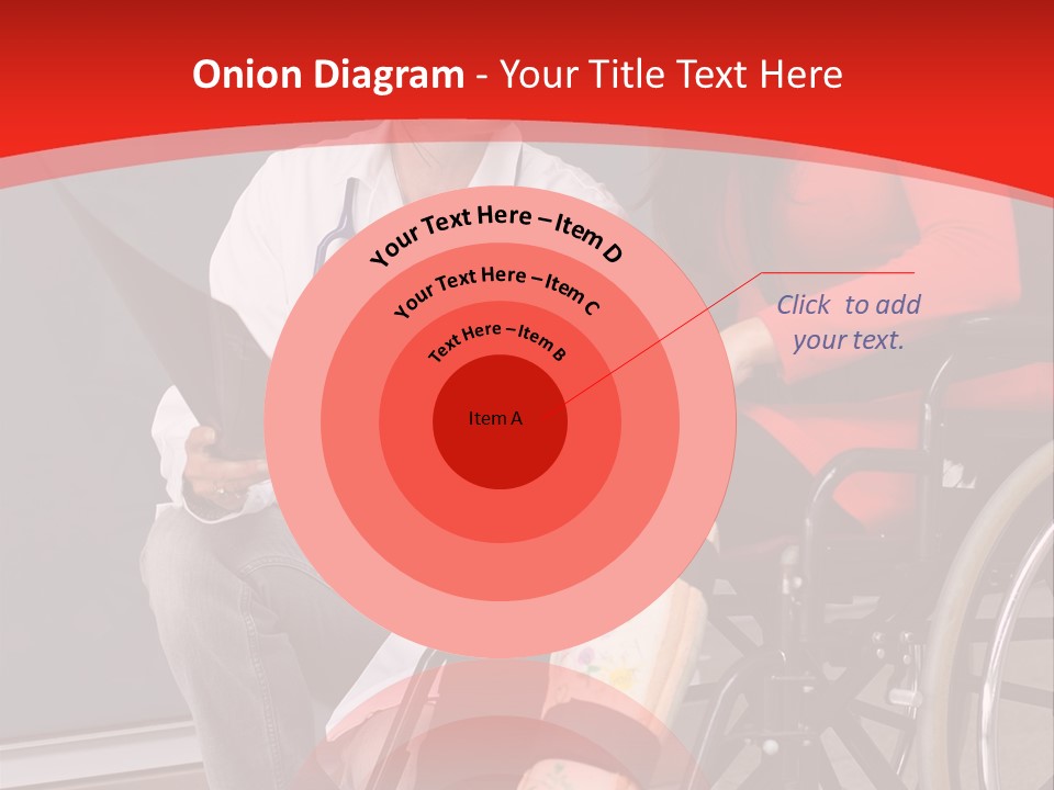 Handicapped Women Orthopedics PowerPoint Template