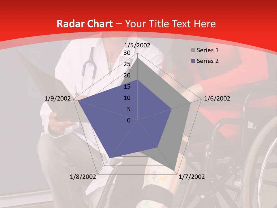 Handicapped Women Orthopedics PowerPoint Template