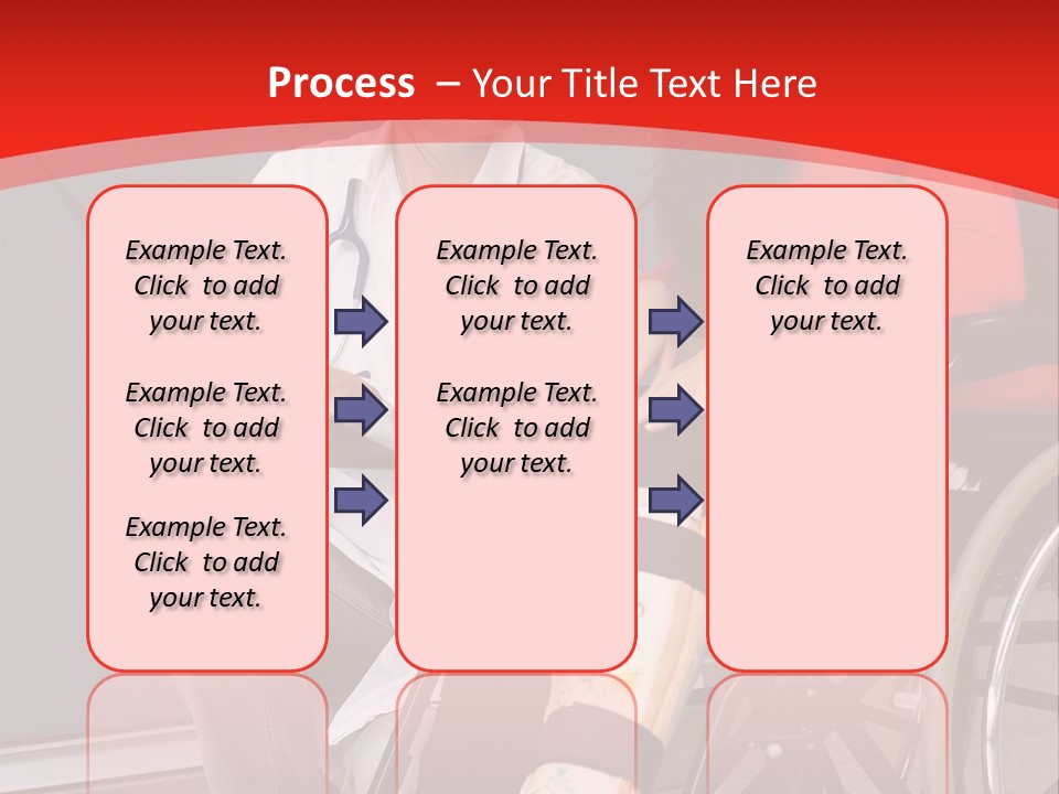 Handicapped Women Orthopedics PowerPoint Template