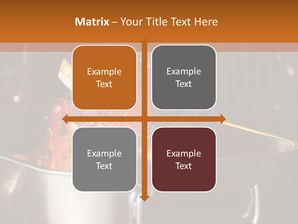 Knuckle Simple Meat PowerPoint Template